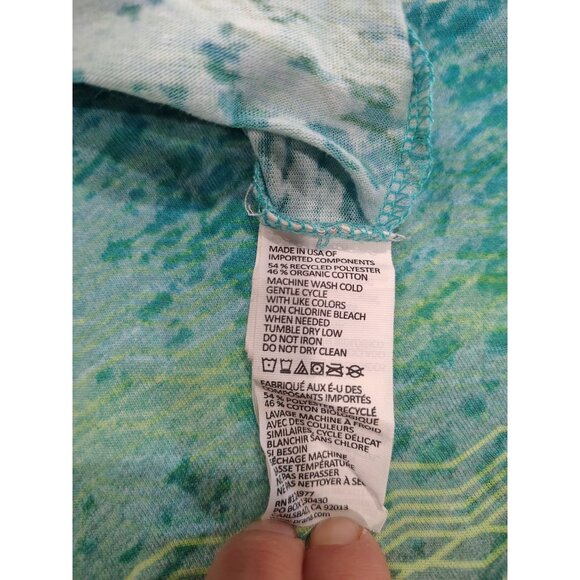 PrAna Womens V-Neck Hillary Short Sleeve Size Large Organic Cotton Blend - Picture 4 of 5